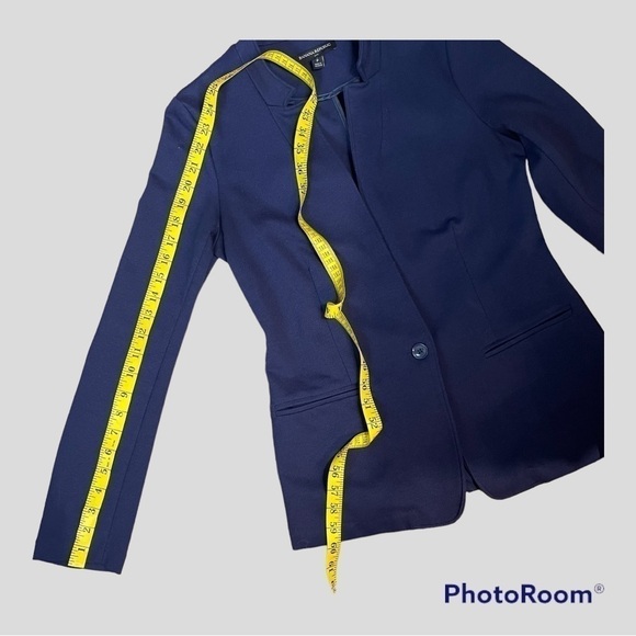 Banana Republic blazer suit jacket navy blue size small - Picture 10 of 12